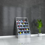 5-layer 40-grid stainless steel cup holder