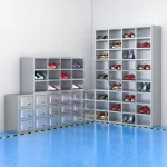 stainless steel shoe cabinet combination scene