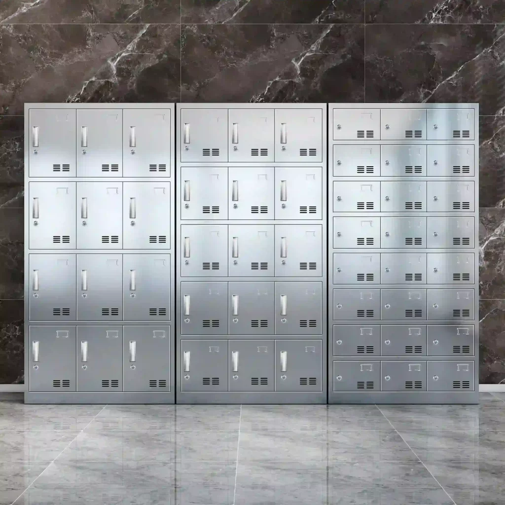 stainless steel locker combination