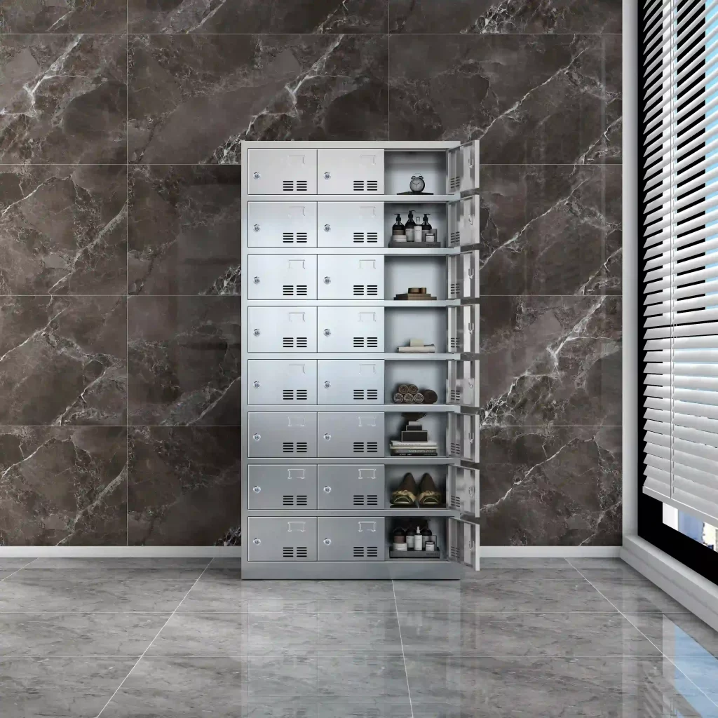 24 doors stainless steel locker