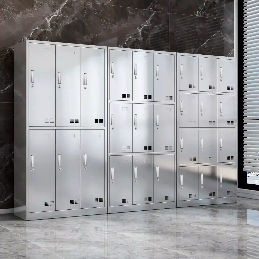 stainless steel locker combination