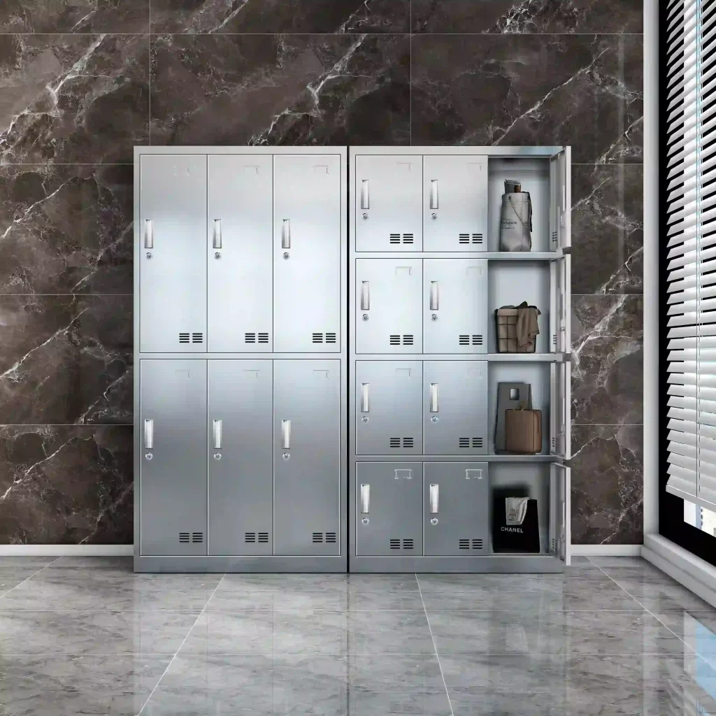 stainless steel locker combination