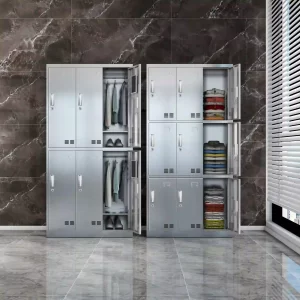 stainless steel locker set