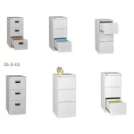 style of filing cabinet with drawers.